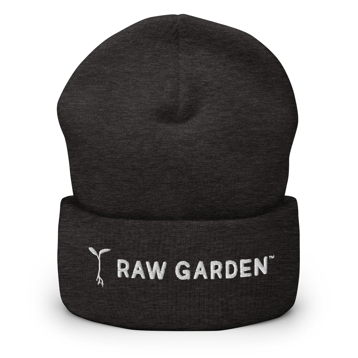 Raw Garden Embroidered Beanie
