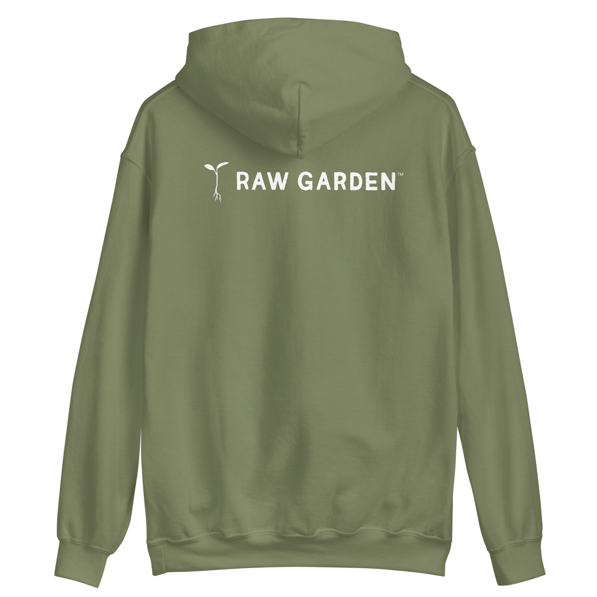 Raw Garden Pull-Over Hoodie