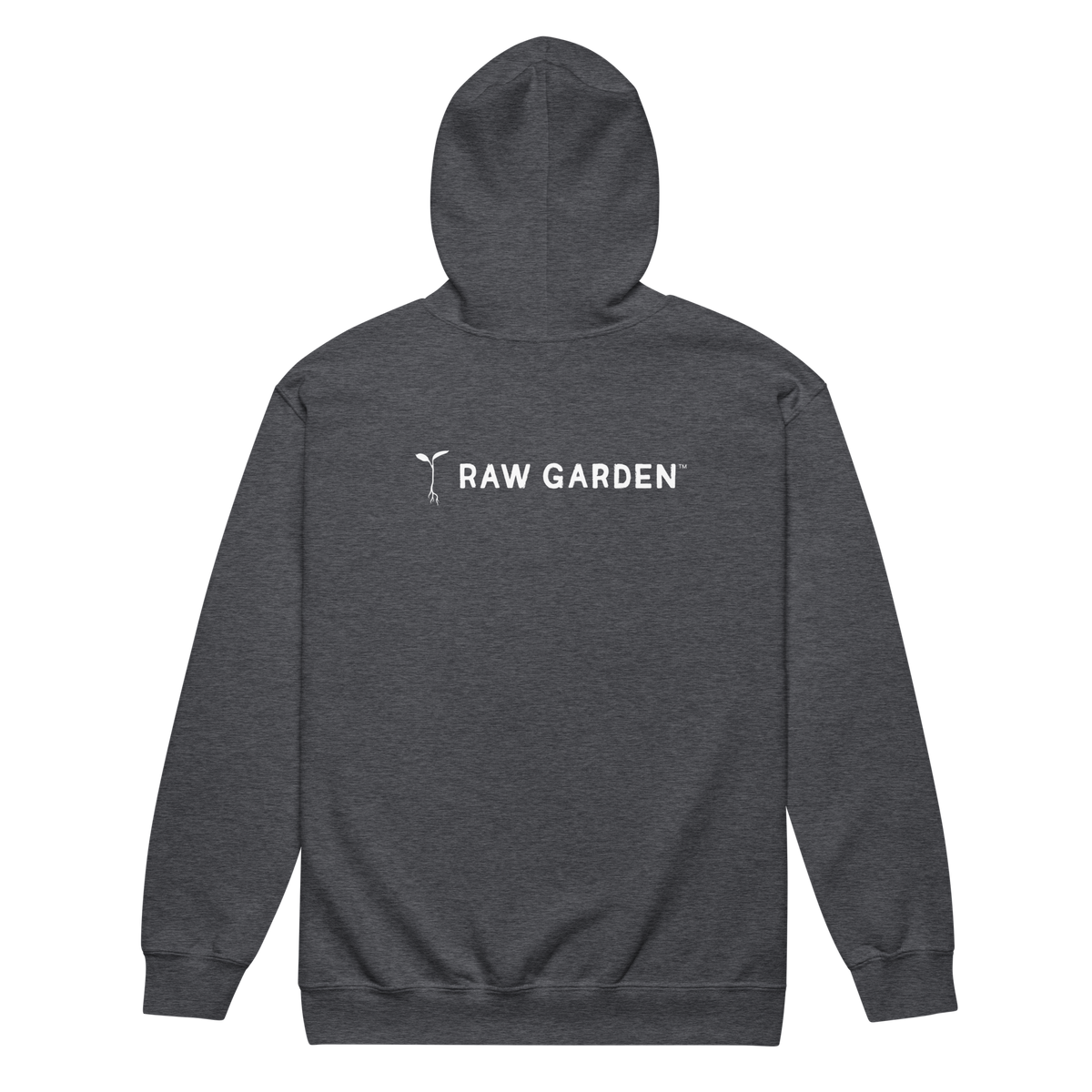 Raw Garden Zip Up Hoodie