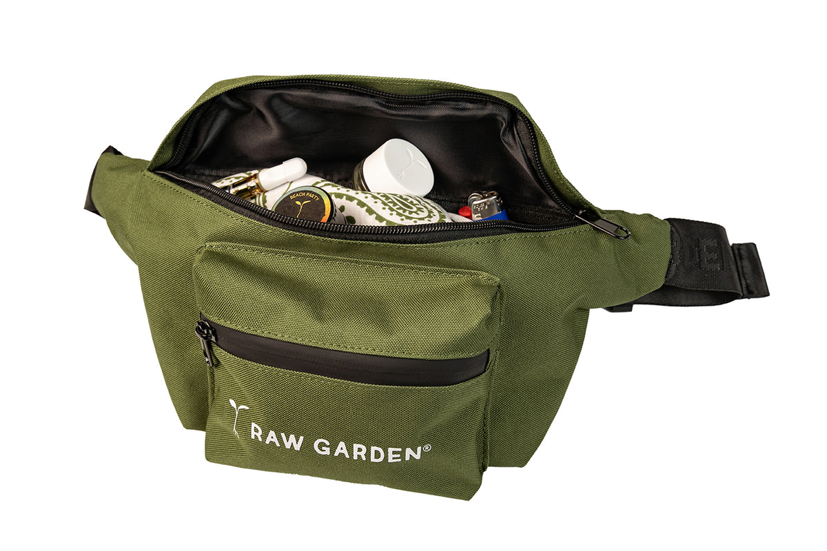 Raw Garden Stash Bag