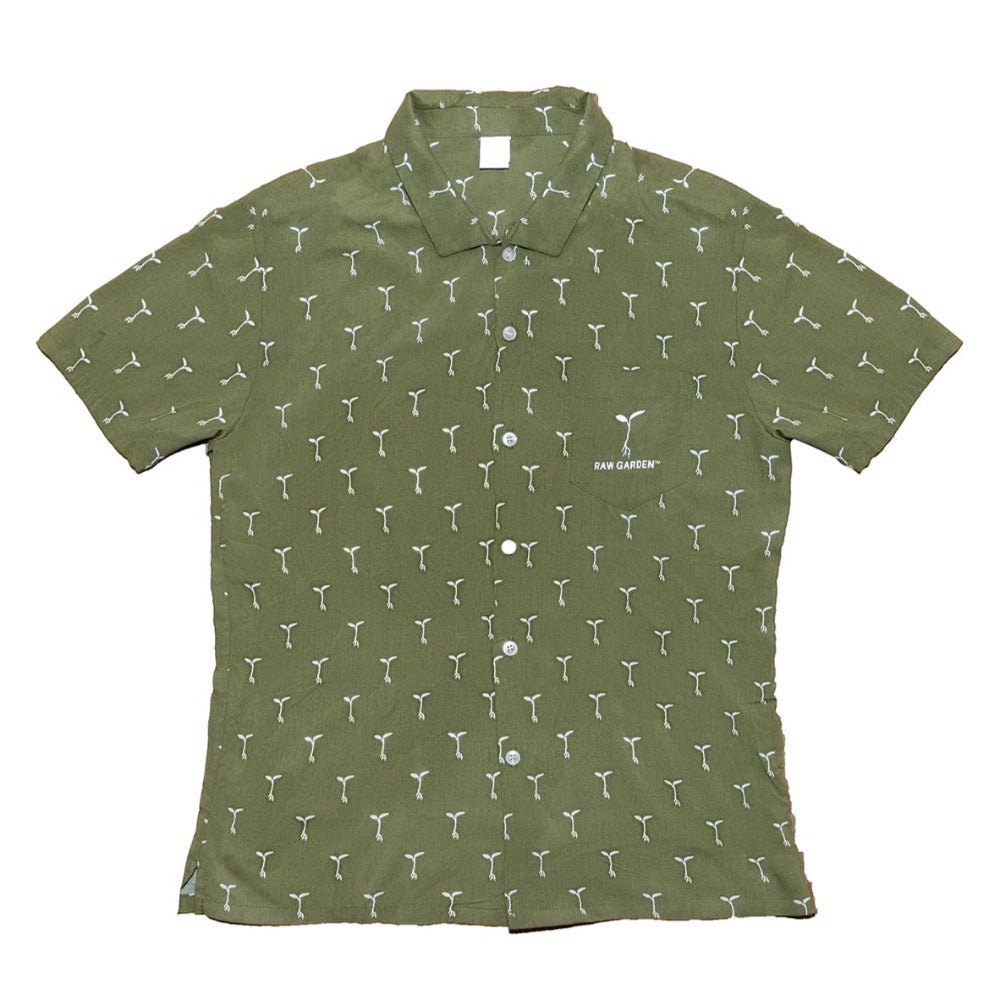 Raw Garden All Over Sprout Woven Shirt